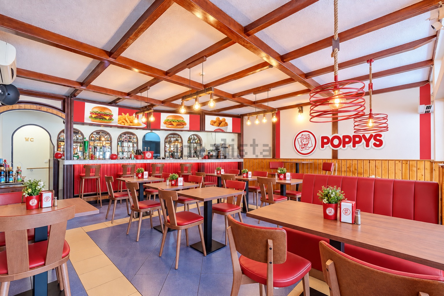 Simulação POPPYS para o imóvel Avenida Sá Carneiro, 123 · Praia da Oura, Albufeira; não representa loja construída