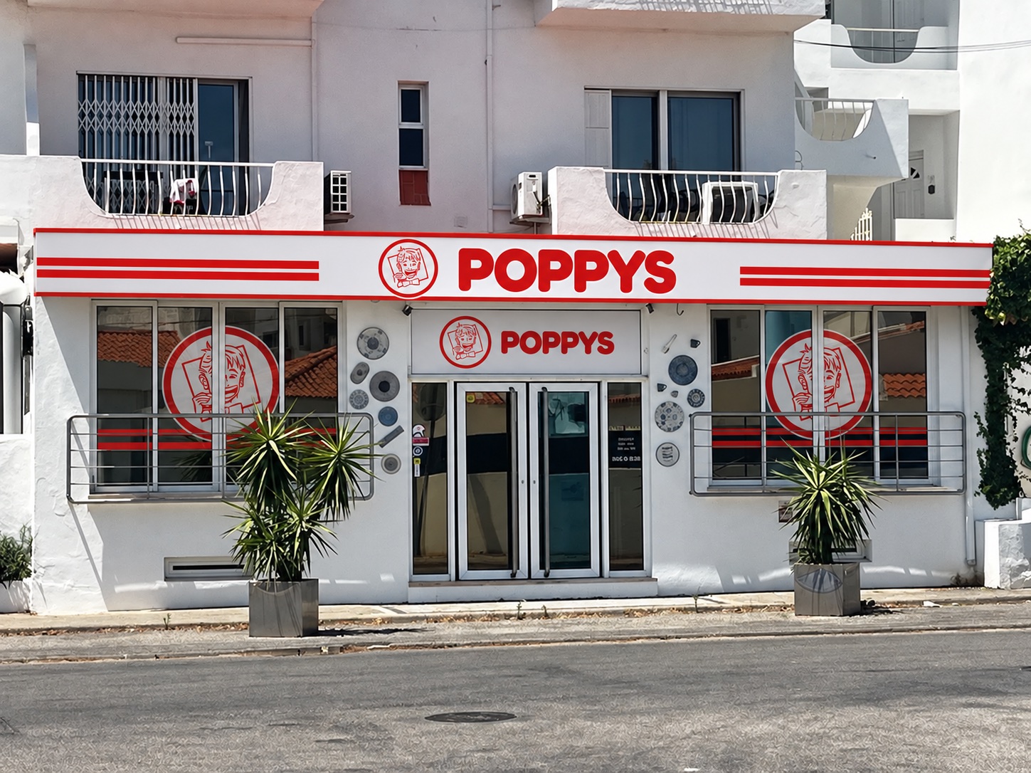 Simulação POPPYS para o imóvel Rua Alexandre Herculano, 26 · Areias de São João, Albufeira; não representa loja construída
