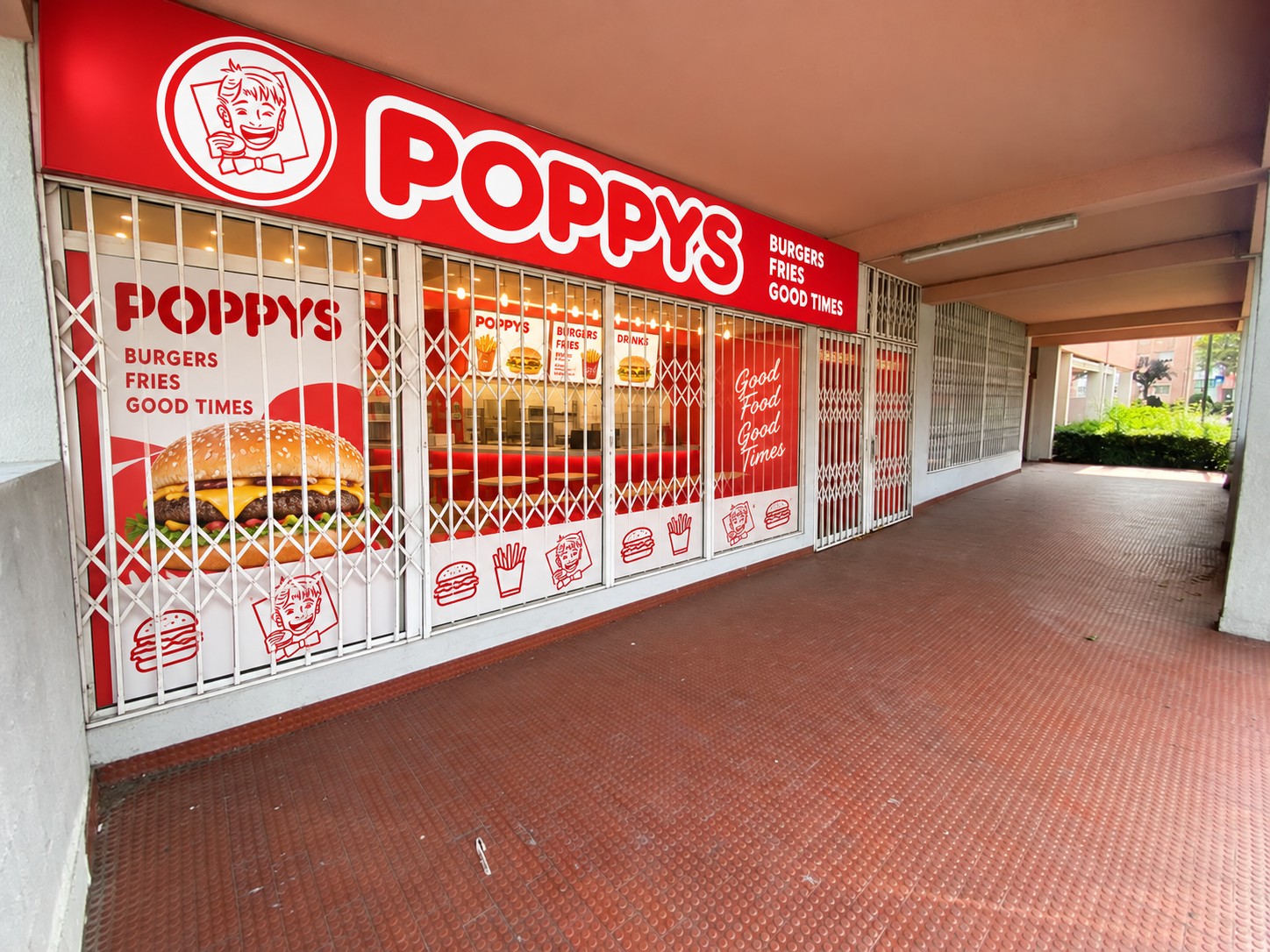 Simulação POPPYS para o imóvel Creixomil · Rua Associação Artística Vimaranense, Guimarães; não representa loja construída
