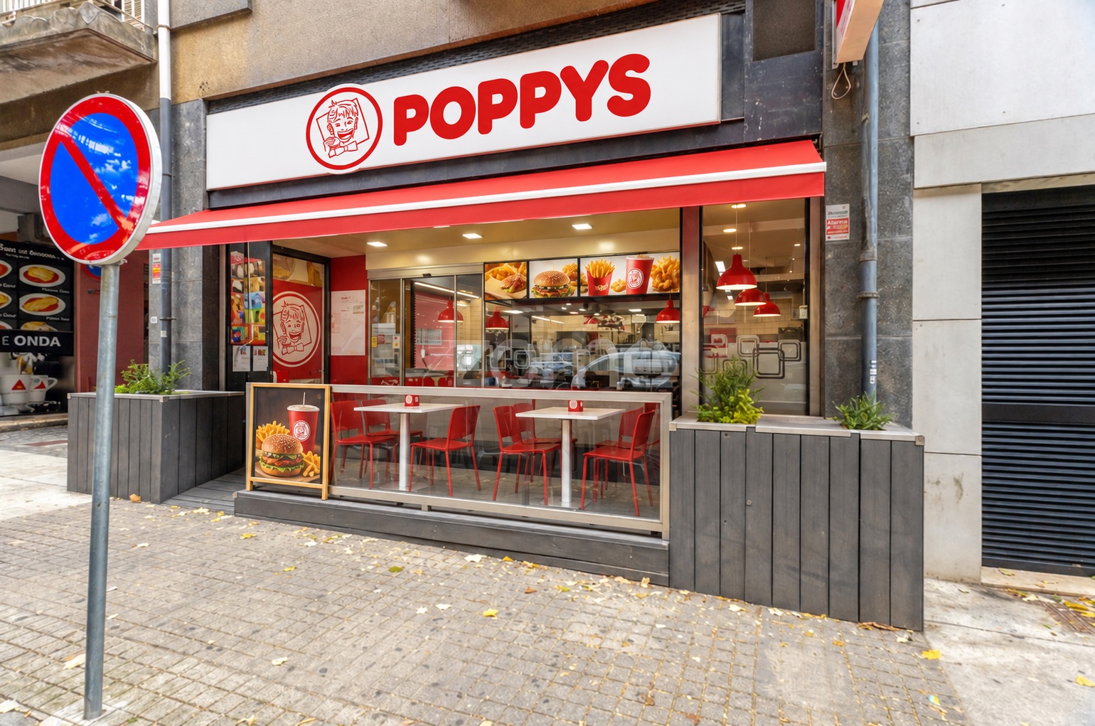 Simulação conceptual de fachada POPPYS em Matosinhos